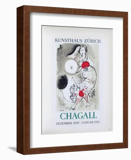 AF 1951 - Kunsthaus Zürich-Marc Chagall-Framed Collectable Print