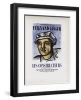 AF 1951 - Maison De La Pensée Française-Fernand Leger-Framed Collectable Print