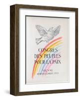AF 1952 - Congrès des Peuples pour la Paix-Pablo Picasso-Framed Collectable Print