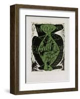 AF 1953 - Exposition Vallauris-Pablo Picasso-Framed Collectable Print