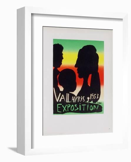 AF 1953 - Exposition Vallauris-Pablo Picasso-Framed Collectable Print