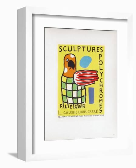 AF 1953 - Galerie Louis Carré-Fernand Leger-Framed Collectable Print