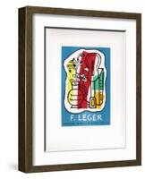 AF 1953 - Galerie Louis Carré-Fernand Leger-Framed Collectable Print