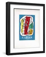 AF 1953 - Galerie Louis Carré-Fernand Leger-Framed Collectable Print