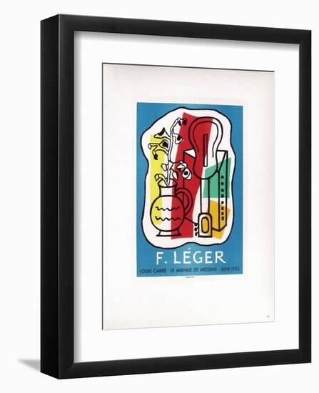 AF 1953 - Galerie Louis Carré-Fernand Leger-Framed Collectable Print