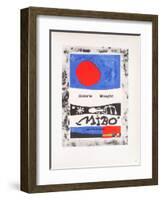 AF 1953 - Galerie Maeght-Joan Miro-Framed Collectable Print