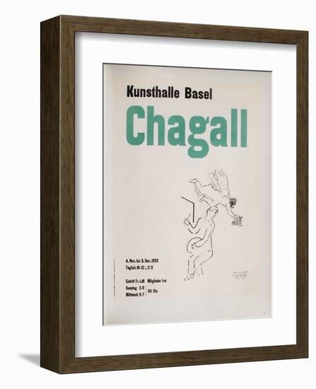 AF 1953 - Kunsthalle Basel-Marc Chagall-Framed Collectable Print