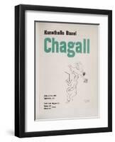 AF 1953 - Kunsthalle Basel-Marc Chagall-Framed Collectable Print