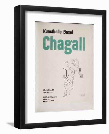 AF 1953 - Kunsthalle Basel-Marc Chagall-Framed Collectable Print