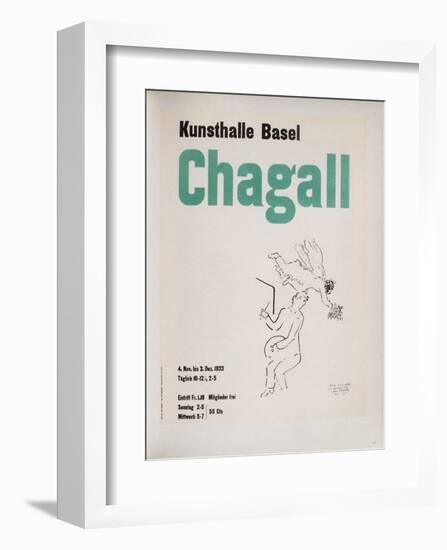 AF 1953 - Kunsthalle Basel-Marc Chagall-Framed Collectable Print