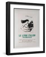 AF 1953 - Le IIvre ItaIIen-Marc Chagall-Framed Collectable Print