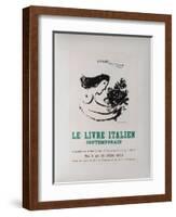 AF 1953 - Le IIvre ItaIIen-Marc Chagall-Framed Collectable Print