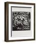 AF 1954 - Toros en Vallauris-Pablo Picasso-Framed Collectable Print