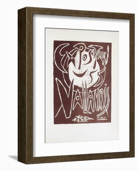 AF 1955 - Exposition Vallauris III-Pablo Picasso-Framed Collectable Print