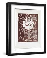 AF 1955 - Exposition Vallauris III-Pablo Picasso-Framed Collectable Print