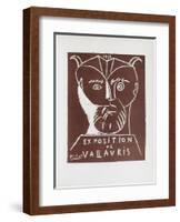 AF 1955 - Exposition Vallauris-Pablo Picasso-Framed Collectable Print