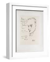 AF 1955 - Hommage à Machado-Pablo Picasso-Framed Collectable Print