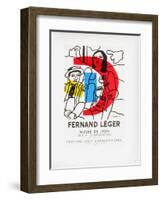 AF 1955 - Musée De Lyon-Fernand Leger-Framed Collectable Print