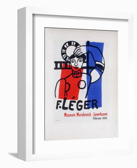 AF 1955 - Musée Morsbroich-Fernand Leger-Framed Collectable Print