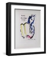 AF 1956 - Bible Verve-Marc Chagall-Framed Collectable Print