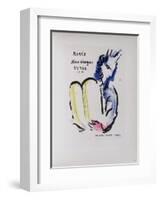 AF 1956 - Bible Verve-Marc Chagall-Framed Collectable Print