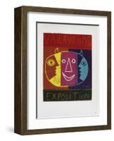 AF 1956 - Exposition Vallauris-Pablo Picasso-Framed Collectable Print