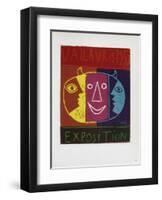 AF 1956 - Exposition Vallauris-Pablo Picasso-Framed Collectable Print