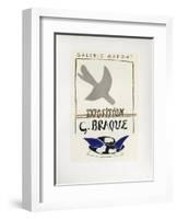 AF 1956 - Galerie Maeght-Georges Braque-Framed Collectable Print