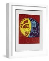 AF 1956 - Toros en Vallauris-Pablo Picasso-Framed Collectable Print