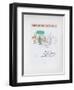 AF 1956 - Tragédie, Comédie-Raoul Dufy-Framed Collectable Print