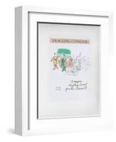 AF 1956 - Tragédie, Comédie-Raoul Dufy-Framed Collectable Print