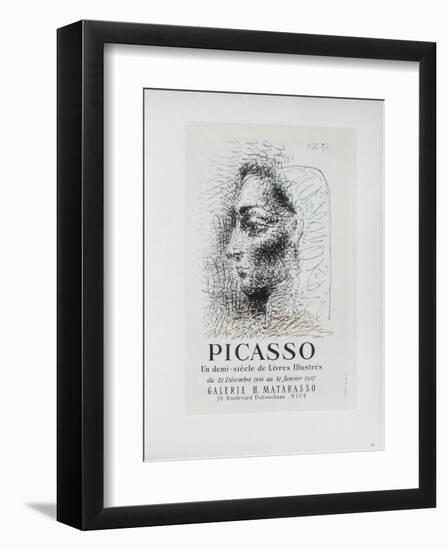 AF 1957 - Galerie Matarasso-Pablo Picasso-Framed Collectable Print