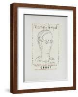 AF 1957 - Manolo Hugnet-Pablo Picasso-Framed Collectable Print