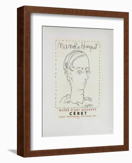 AF 1957 - Manolo Hugnet-Pablo Picasso-Framed Collectable Print