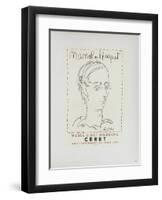 AF 1957 - Manolo Hugnet-Pablo Picasso-Framed Collectable Print