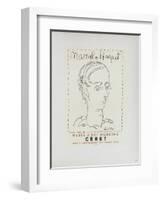 AF 1957 - Manolo Hugnet-Pablo Picasso-Framed Collectable Print