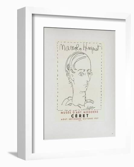 AF 1957 - Manolo Hugnet-Pablo Picasso-Framed Collectable Print