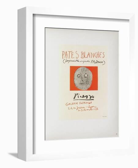 AF 1957 - Pâtes blanches II-Pablo Picasso-Framed Premium Edition