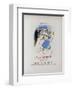 AF 1958 - Galerie Des Ponchettes-Marc Chagall-Framed Collectable Print