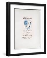 AF 1958 - Vallauris 10 ans de céramique-Pablo Picasso-Framed Collectable Print