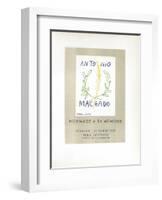 AF 1959 - Antonio Machado-Pablo Picasso-Framed Collectable Print