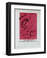 AF 1959 - Musée Des Arts Décoratifs-Marc Chagall-Framed Collectable Print