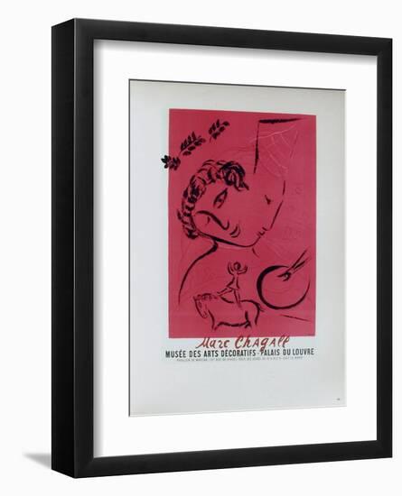 AF 1959 - Musée Des Arts Décoratifs-Marc Chagall-Framed Collectable Print