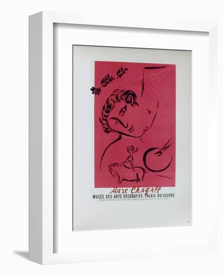 AF 1959 - Musée Des Arts Décoratifs-Marc Chagall-Framed Collectable Print