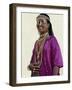 Afar Girl from Sultanate of Tadjoura Wears Exotic Gold Jewellery for Marriage-Nigel Pavitt-Framed Photographic Print