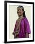 Afar Girl from Sultanate of Tadjoura Wears Exotic Gold Jewellery for Marriage-Nigel Pavitt-Framed Photographic Print