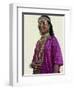 Afar Girl from Sultanate of Tadjoura Wears Exotic Gold Jewellery for Marriage-Nigel Pavitt-Framed Photographic Print