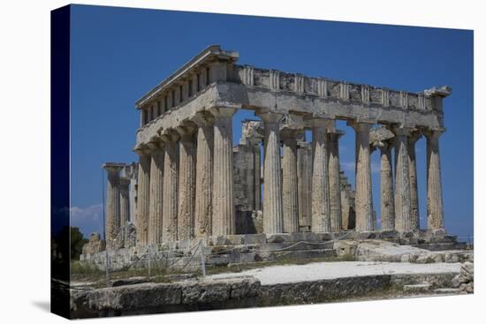 Afea Temple, Aegina, Saronic Islands, Greek Islands, Greece-Rolf Richardson-Stretched Canvas