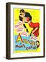 Affair in Monte Carlo-null-Framed Art Print