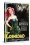 Affair in Trinidad, Italian Movie Poster, 1952-null-Stretched Canvas
